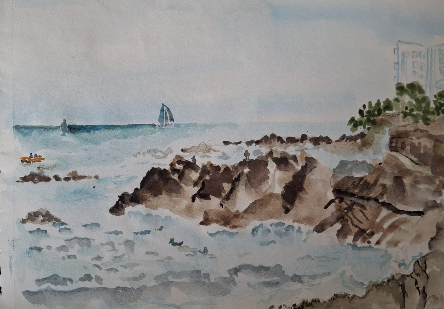 PapliRahu coastal apartment with stunning sea views